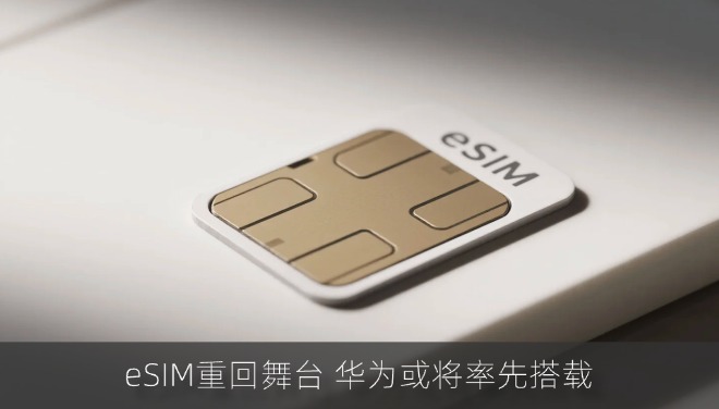 eSIM重回舞台 中国联通上线eSIM手机业务办理页面