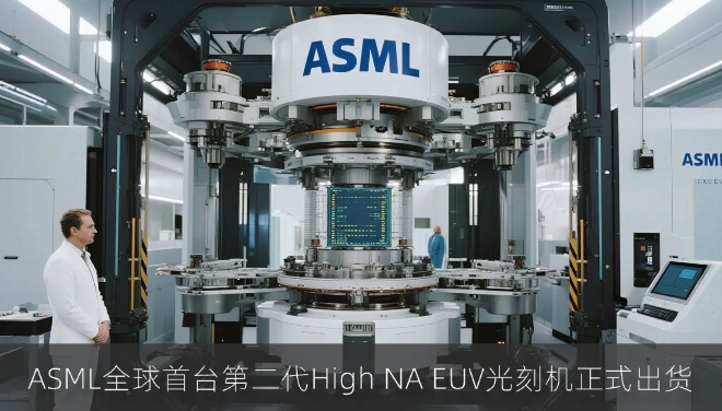 ASML全球首台第二代High NA EUV光刻机正式出货 每台售价接近30亿元