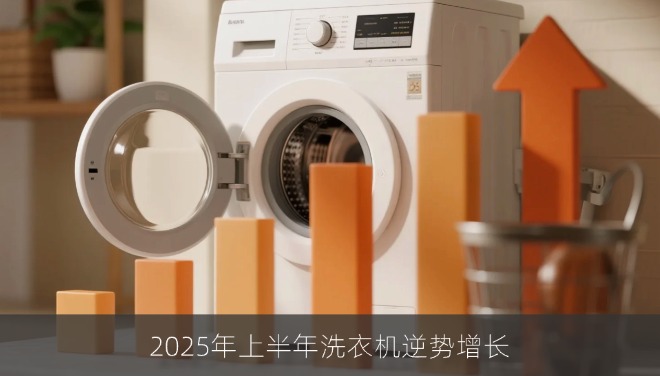 2025年上半年洗衣机零售量2103万台 以旧换新政策助力逆势增长