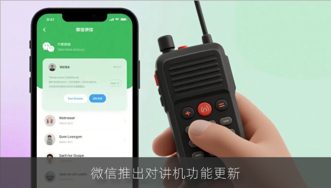 微信推出对讲机功能更新 能够自动语音转文字发送