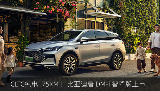 比亚迪唐DM-i智驾版175KM上市！综合续航1240KM