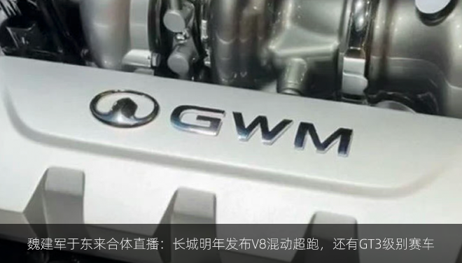 魏建军于东来合体直播：长城明年发布V8混动超跑，还有GT3级别赛车