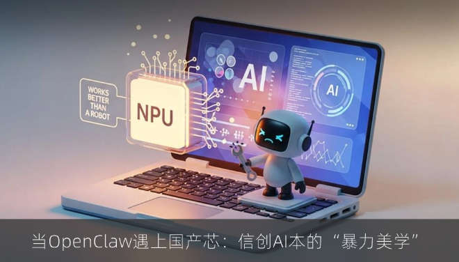 当OpenClaw遇上国产芯：信创AI本的“暴力美学”