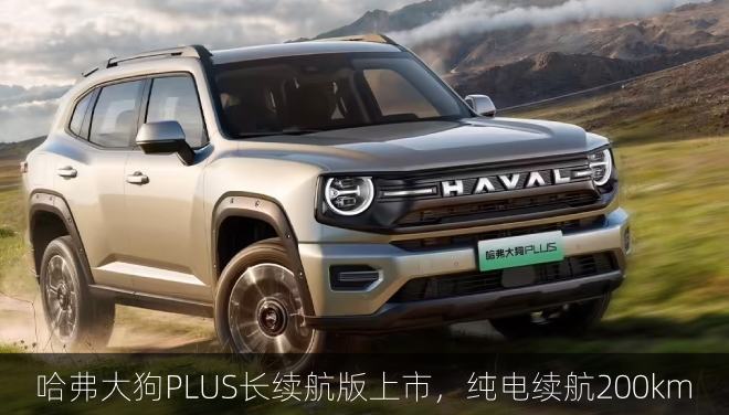  哈弗大狗PLUS长续航版上市，纯电续航200km