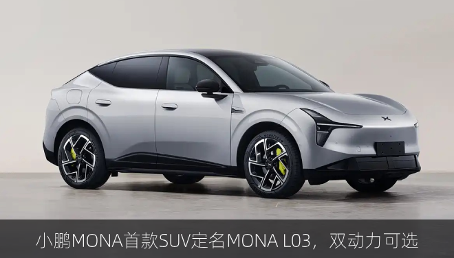  小鹏MONA首款SUV定名MONA L03，纯电/增程双动力可选