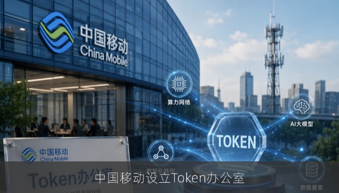 中国移动设立Token办公室，集团高层亲自督战