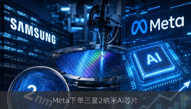 Meta下单三星2纳米AI芯片，代工订单超10万亿韩元