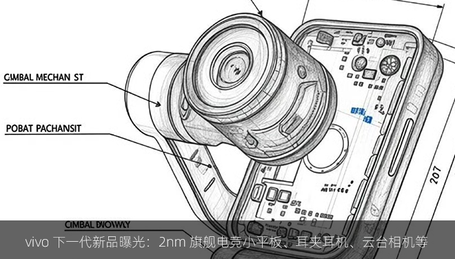vivo 下一代新品曝光：2nm 旗舰电竞小平板、耳夹耳机、云台相机等