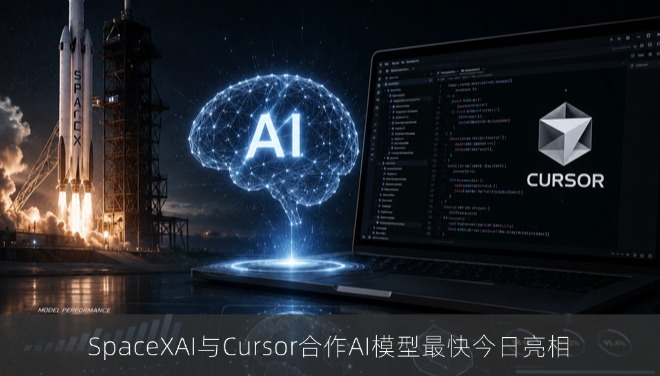 SpaceXAI与Cursor合作AI模型最快今日亮相，性能接近GPT5.5
