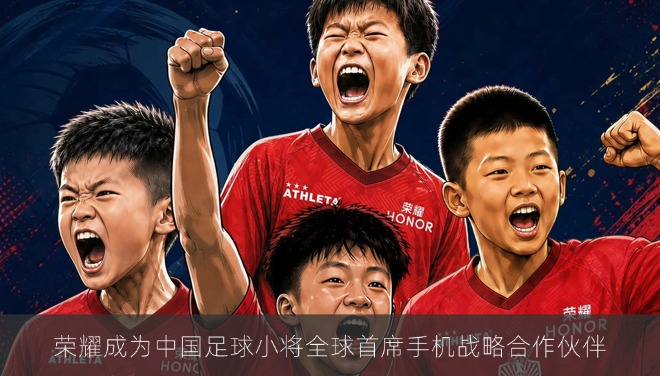 荣耀成为中国足球小将全球首席手机战略合作伙伴