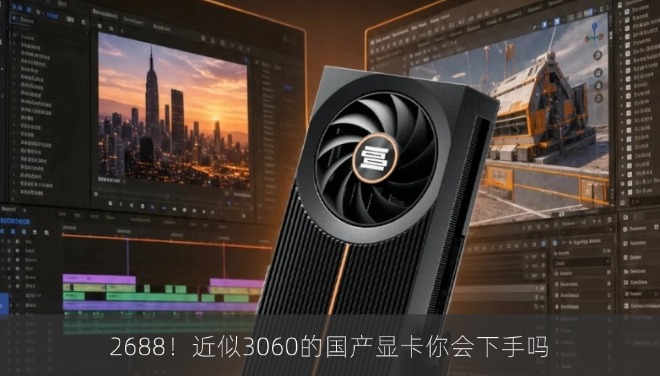 2688！近似3060的国产显卡你会下手吗