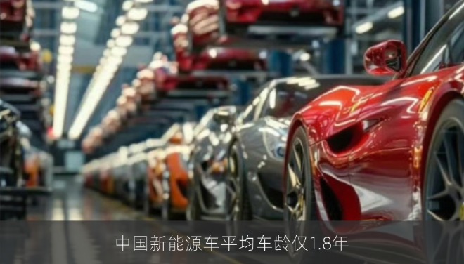 中国新能源车平均车龄仅1.8年