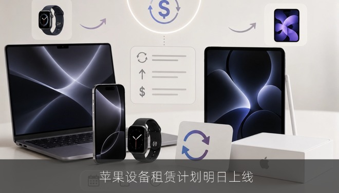 苹果设备租赁计划明日上线 覆盖iPhone/Mac等多产品线