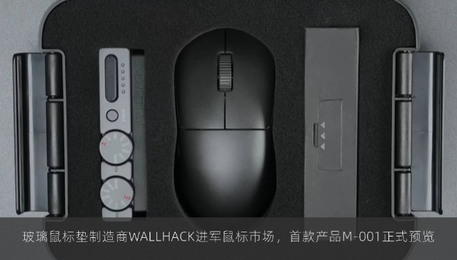 玻璃鼠标垫制造商WALLHACK进军鼠标市场，首款产品M-001正式预览