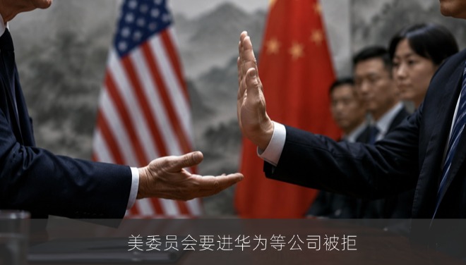 美国鹰派委员会访华摸底 遭华为等企业集体拒绝