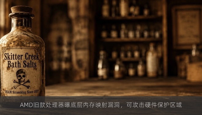  AMD旧款处理器曝底层内存映射漏洞，可攻击硬件保护区域