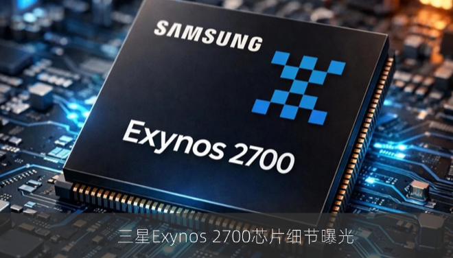 三星Exynos 2700芯片细节曝光：双主核配SF2P工艺，Galaxy S27系列或首发
