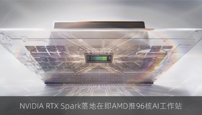 NVIDIA RTX Spark落地在即AMD推96核AI工作站