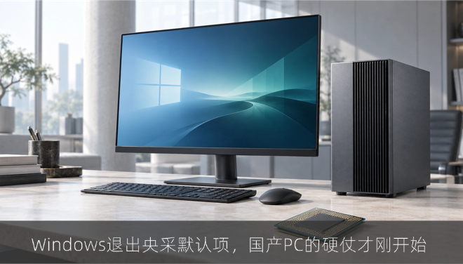 Windows退出央采默认项，国产PC的硬仗才刚开始