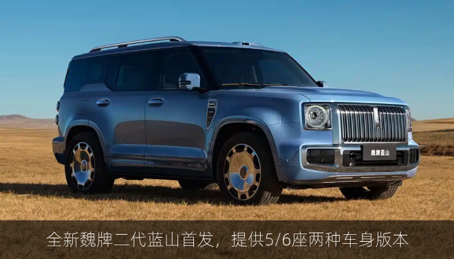  全新魏牌二代蓝山首发，提供5/6座两种车身版本